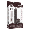 LoveToy SlidingSkin Gode Sliding Skin 12 x 3.7 cm Noir